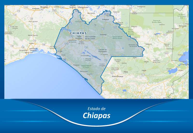 Transportes de la Ciudad de México a Chiapas