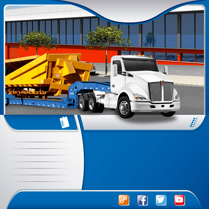  Transportes en camión especializado lowboy