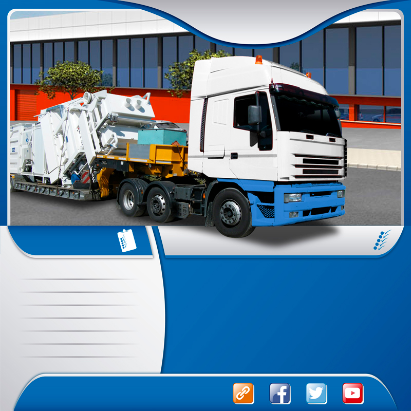  Transportes en camión especializado lowboy