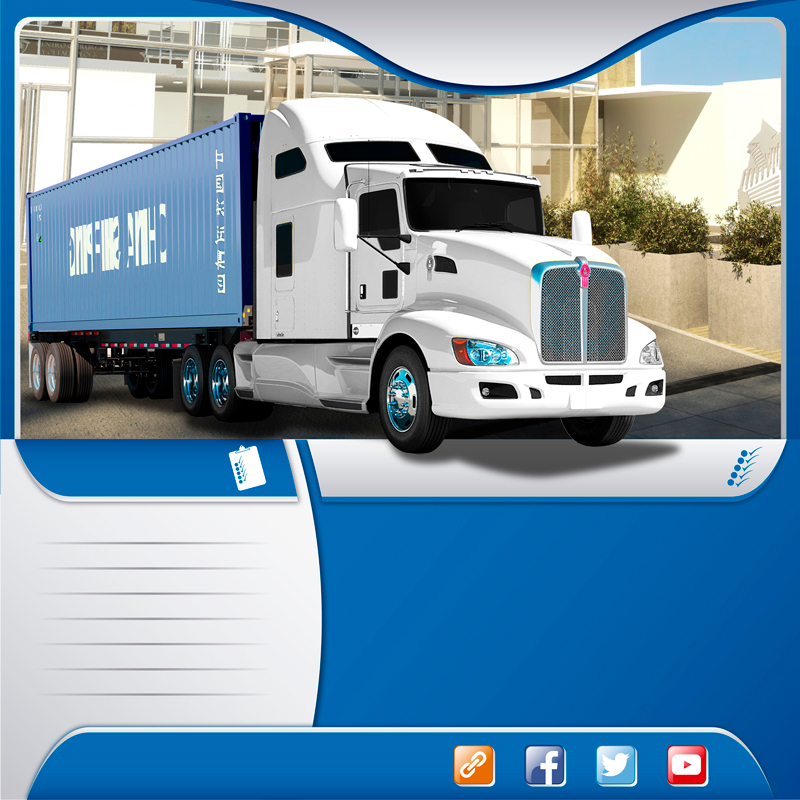  Transportes en camión trailer porta contenedor